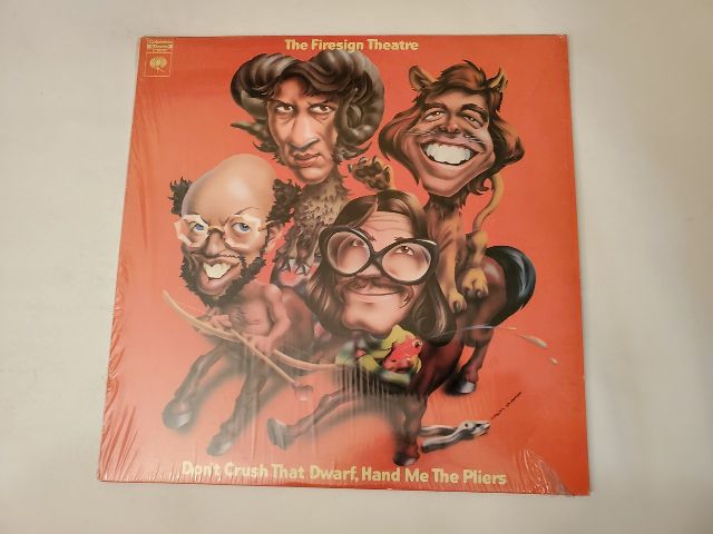 The Firesign Theatre Don't Crush That Dwarf, Hand Me the Pliers vinyl record