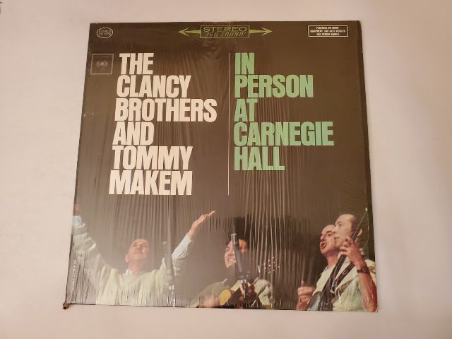 The Clancy Brothers and Tommy Makem In Person at Carnegie Hall vinyl record