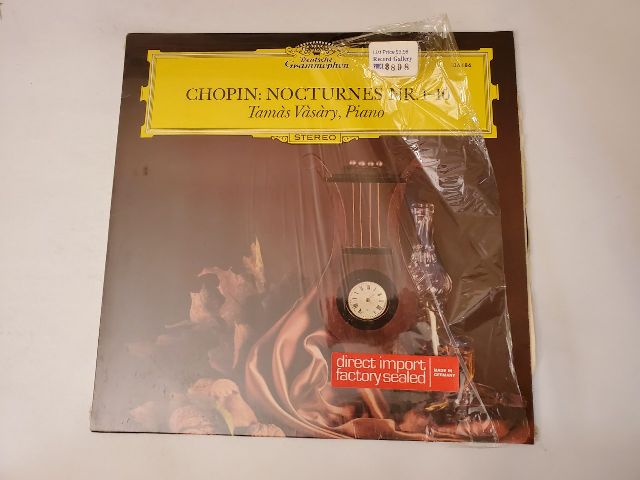 Tam?s V?s?ry Chopin: Nocturnes Nr. 1-10 vinyl record