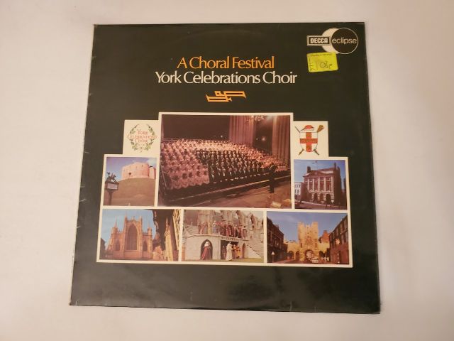 York Celebrations Choir A Choral Festival vinyl record