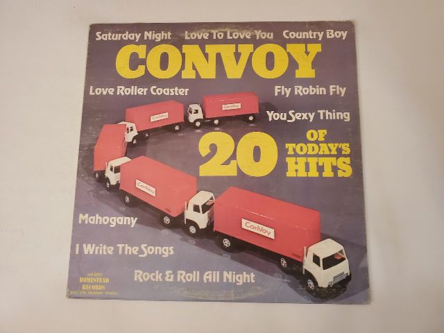 Various Artists Convoy: 20 of Today's Hits vinyl record