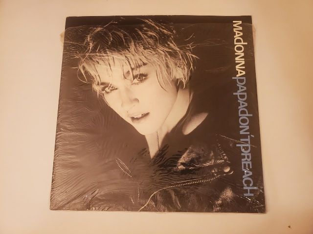 Unknown Papa Don't Preach vinyl record