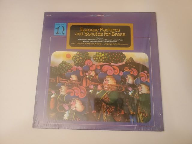 The London Brass Players Baroque Fanfares and Sonatas for Brass vinyl record