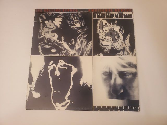 The Rolling Stones Emotional Rescue vinyl record