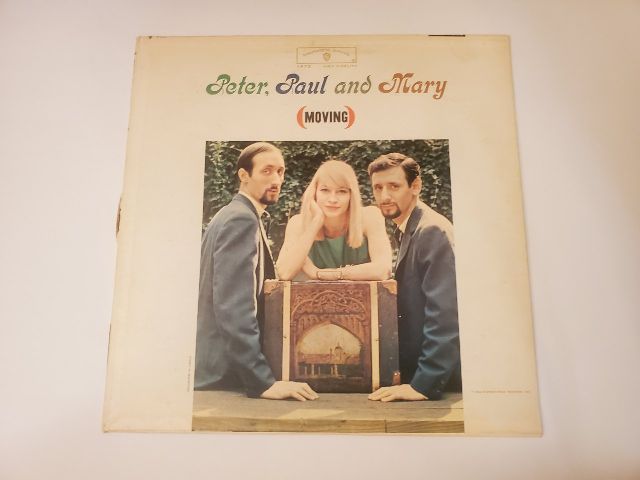 Peter, Paul and Mary Moving vinyl record