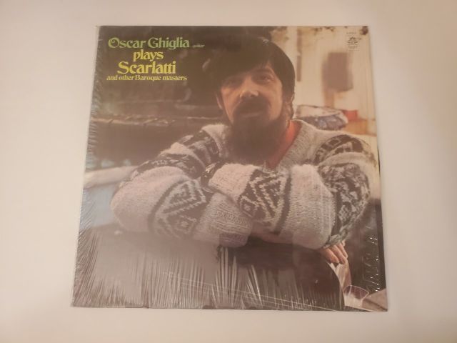 Oscar Ghiglia Plays Scarlatti and Other Baroque Masters vinyl record