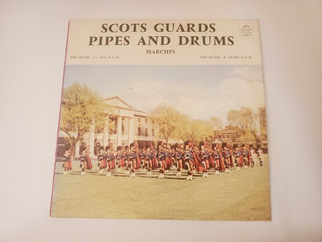 Scots Guards Pipes and Drums Marches vinyl record