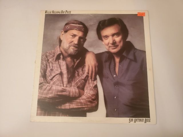 Willie Nelson & Ray Price San Antonio Rose vinyl record