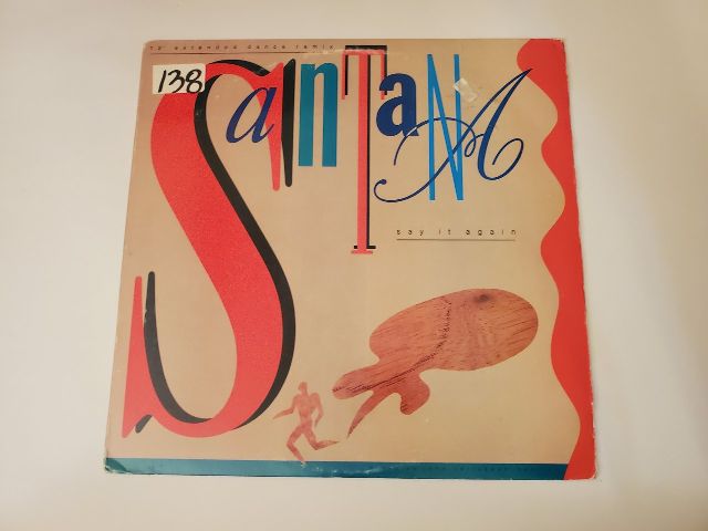 Santana Say It Again vinyl record
