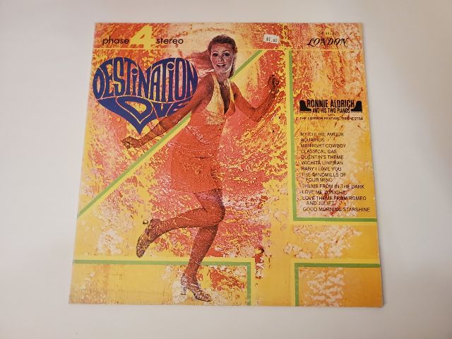 Ronnie Aldrich Destination Love vinyl record
