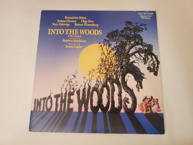 Stephen Sondheim Into the Woods vinyl record