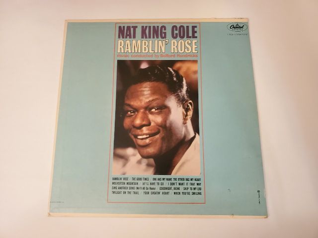 Nat King Cole Ramblin' Rose vinyl record
