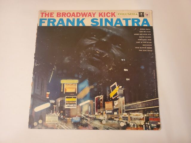 Frank Sinatra The Broadway Kick vinyl record