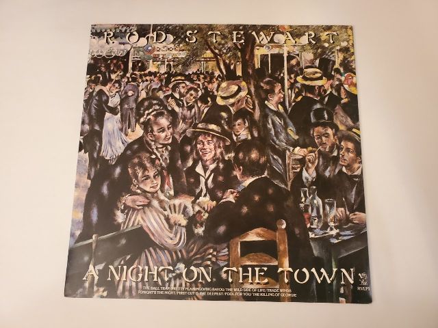Rod Stewart A Night on the Town vinyl record