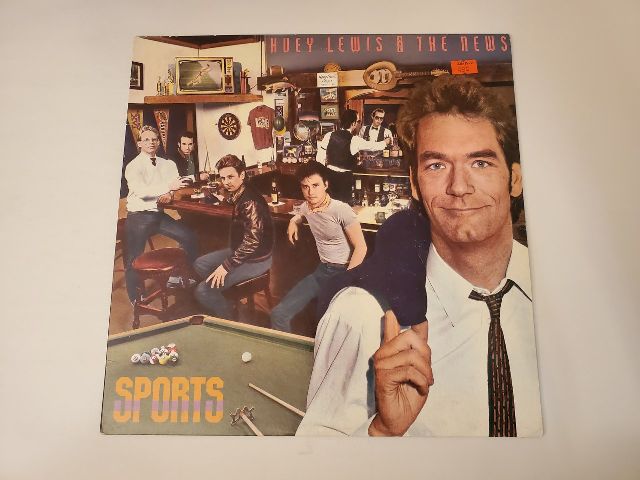 Huey Lewis and the News Sports vinyl record