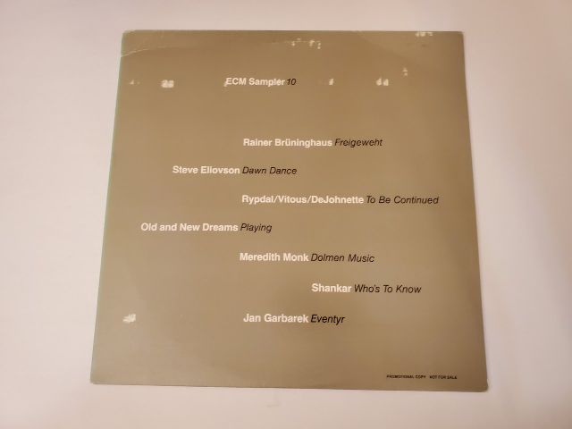 Various Artists ECM Sampler 10 vinyl record