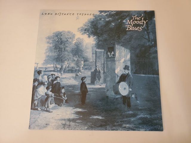 The Moody Blues Long Distance Voyager vinyl record