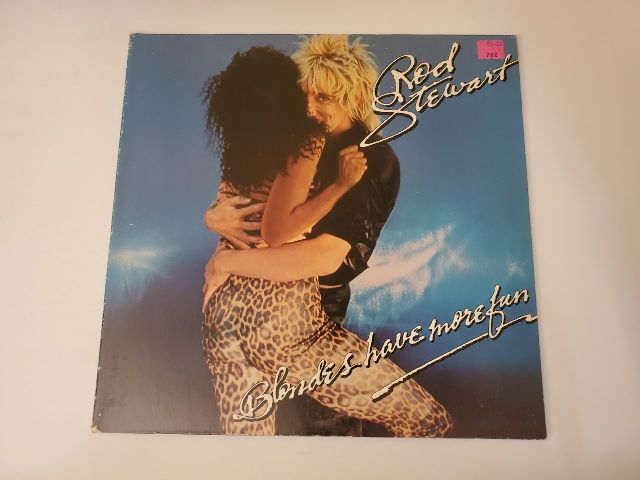 Rod Stewart Blondes Have More Fun vinyl record