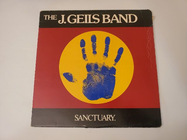 The J. Geils Band Sanctuary vinyl record
