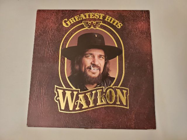 Waylon Jennings Greatest Hits vinyl record