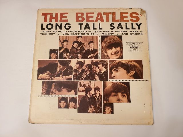The Beatles Long Tall Sally vinyl record