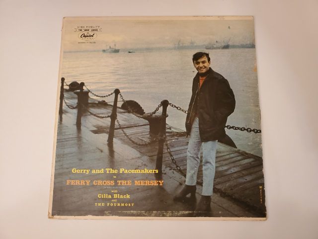Gerry and The Pacemakers Ferry Cross The Mersey vinyl record