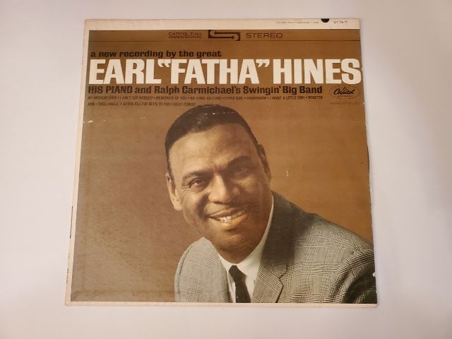 Earl 'Fatha' Hines A New Recording by the Great Earl 'Fatha' Hines vinyl record