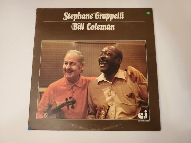 Stephane Grappelli & Bill Coleman Stephane Grappelli & Bill Coleman vinyl record