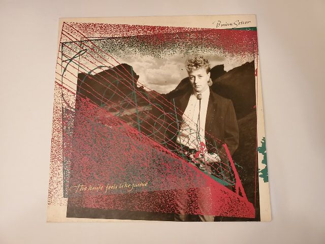 Brian Setzer The Knife Feels Like Justice vinyl record