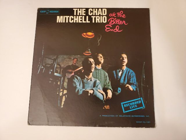 The Chad Mitchell Trio At the Bitter End vinyl record