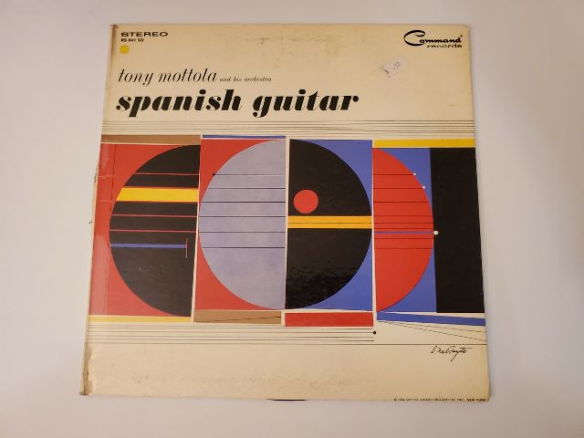 Tony Mottola and His Orchestra Spanish Guitar vinyl record