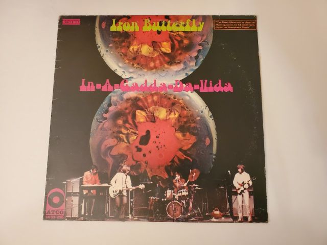 Iron Butterfly In-A-Gadda-Da-Vida vinyl record