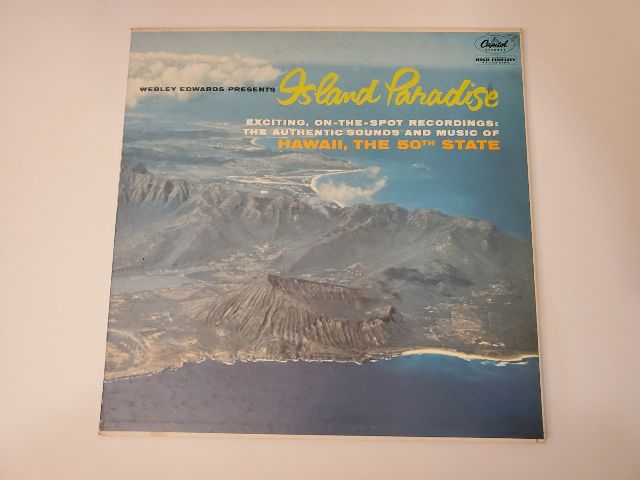 Webley Edwards Island Paradise vinyl record