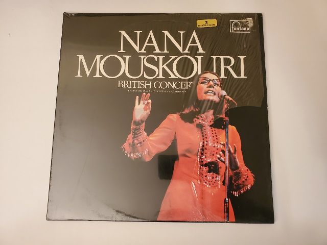 Nana Mouskouri British Concert vinyl record
