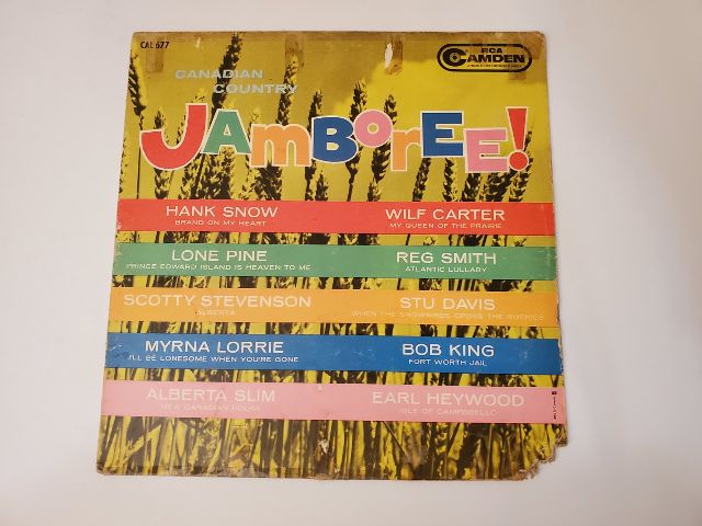 Various Artists Canadian Country Jamboree! vinyl record