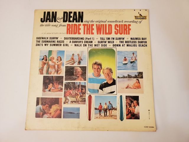 Jan & Dean Ride the Wild Surf vinyl record