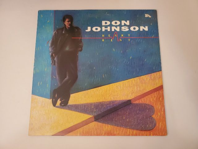 Don Johnson Heartbeat vinyl record