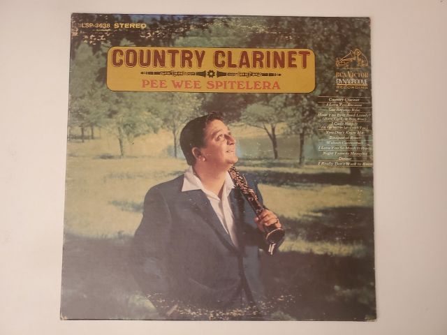 Pee Wee Spitelera Country Clarinet vinyl record