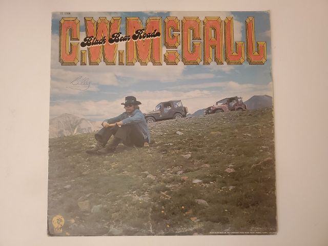 C.W. McCall Black Bear Road vinyl record