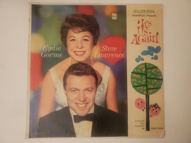 Eydie Gorme and Steve Lawrence It's Us Again vinyl record