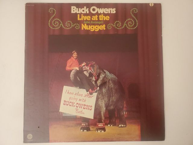 Buck Owens Live at John Ascuaga's Nugget vinyl record