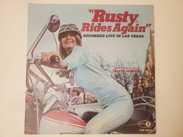 Rusty Warren Rusty Rides Again vinyl record