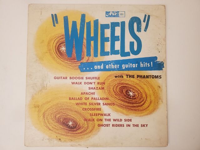 The Phantoms Wheels vinyl record
