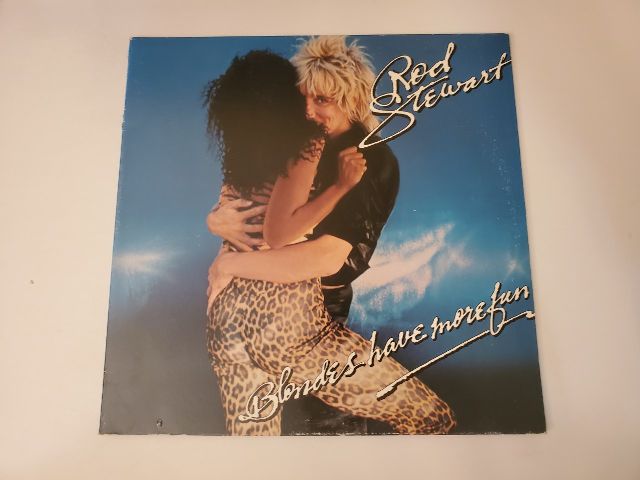 Rod Stewart Blondes Have More Fun vinyl record