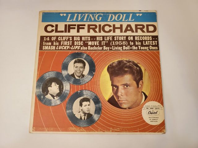 Cliff Richard Living Doll vinyl record