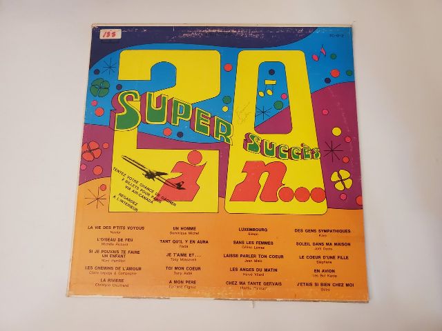 Various Artists 20 Super Succ?s vinyl record