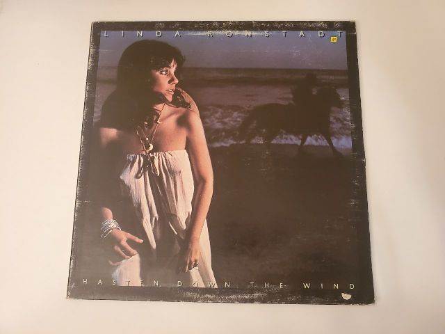 Linda Ronstadt Hasten Down the Wind vinyl record