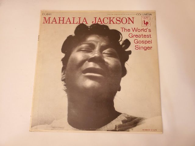 Mahalia Jackson The World's Greatest Gospel Singer vinyl record