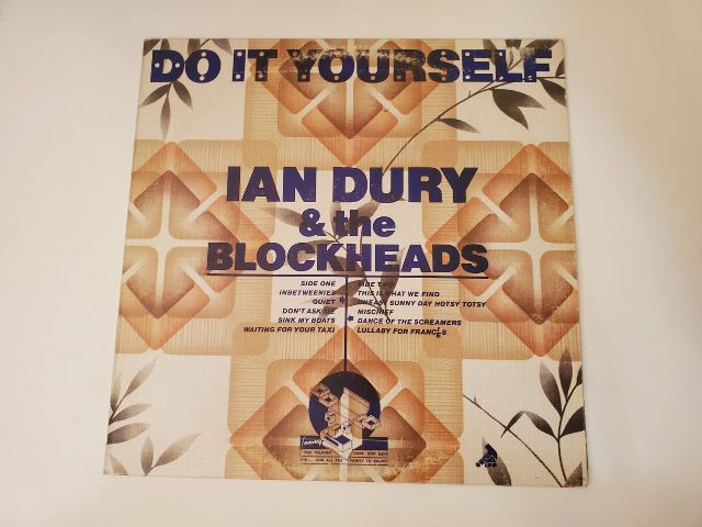 Ian Dury & the Blockheads Do It Yourself vinyl record