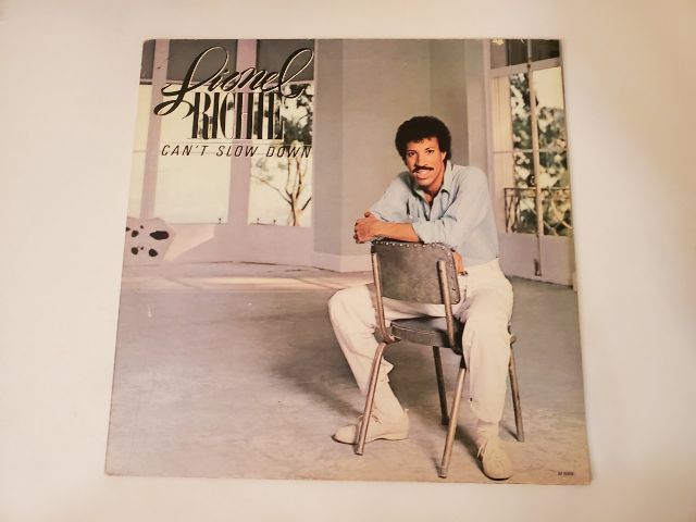 Lionel Richie Can't Slow Down vinyl record
